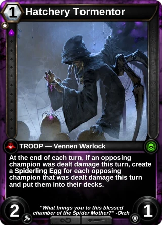 Hatchery Tormentor: the card this item changes