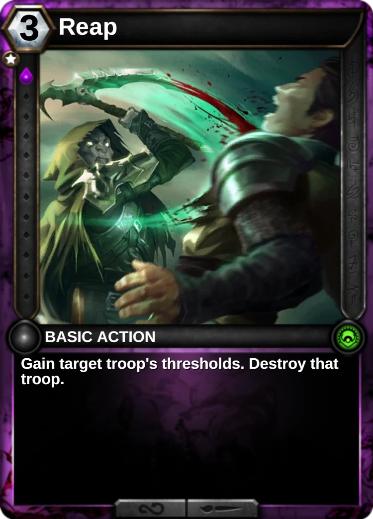 Reap: the card