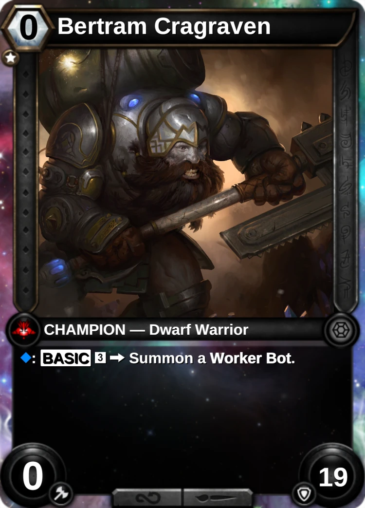 Bertram Cragraven: the champion