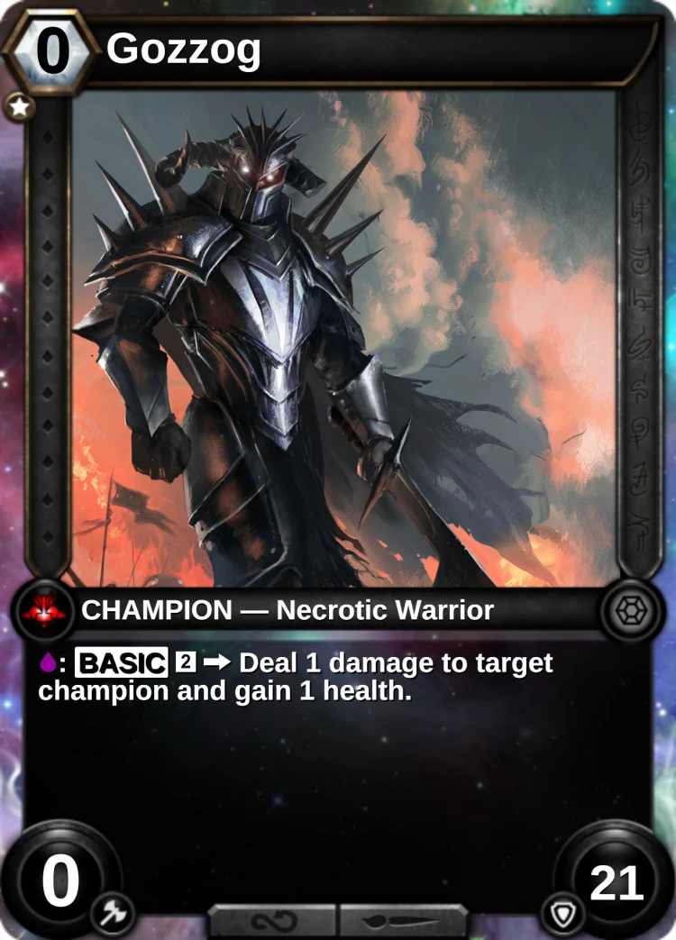 Gozzog: the champion