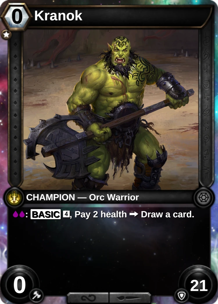 Kranok: the champion