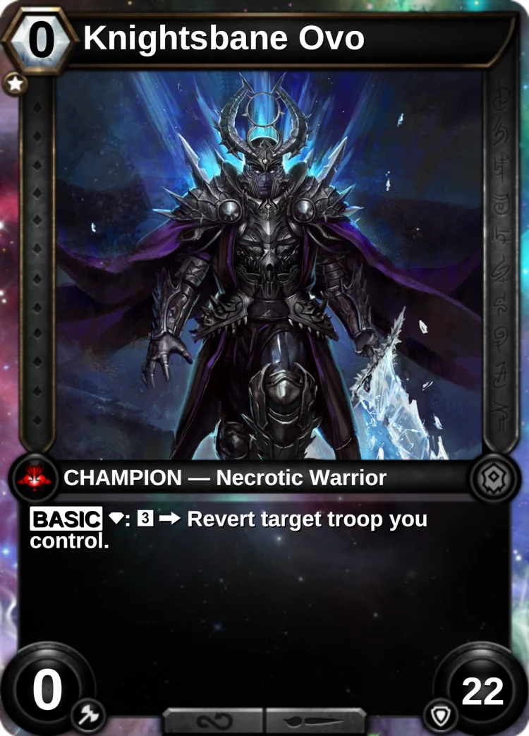 Knightsbane Ovo: the champion