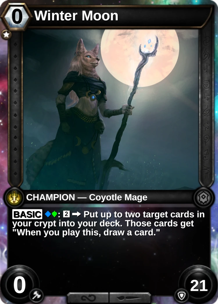 Winter Moon: the champion