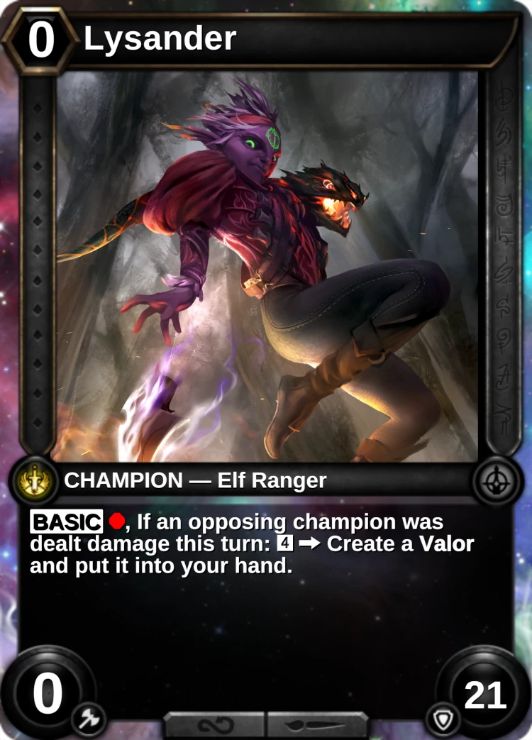 Lysander: the champion