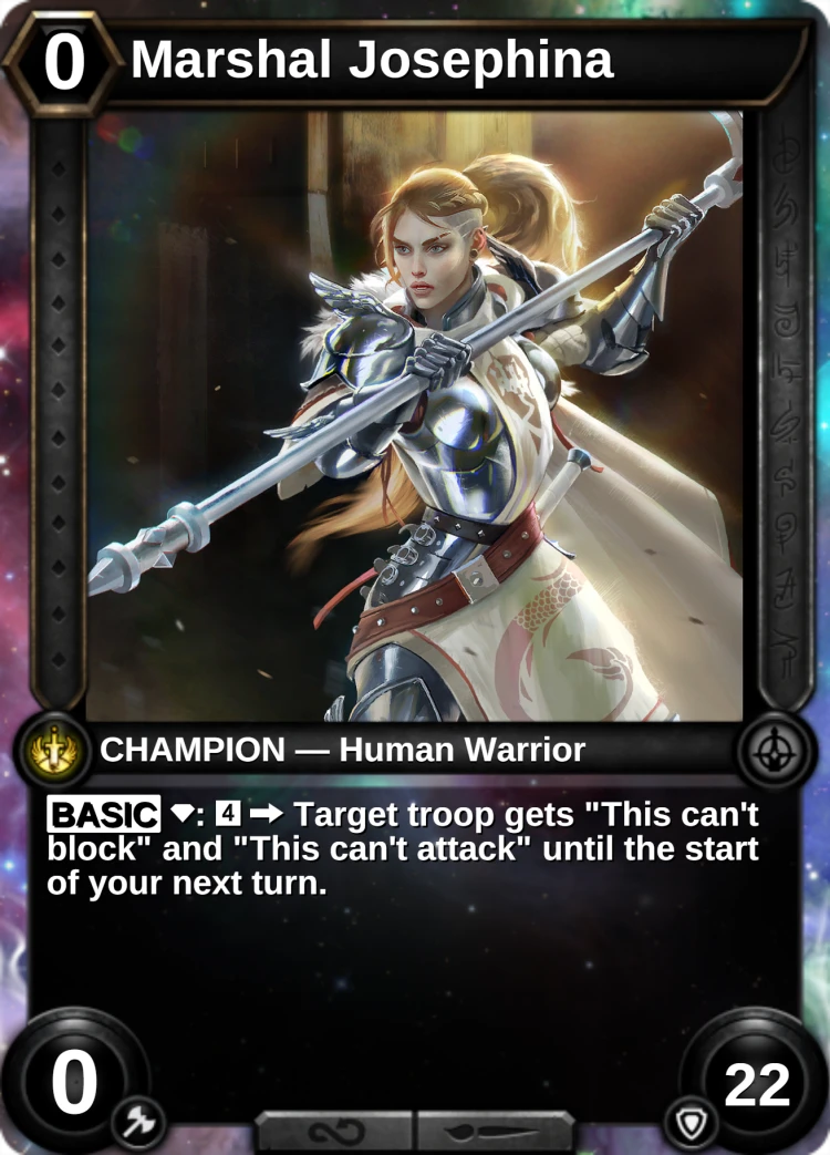 Marshal Josephina: the champion