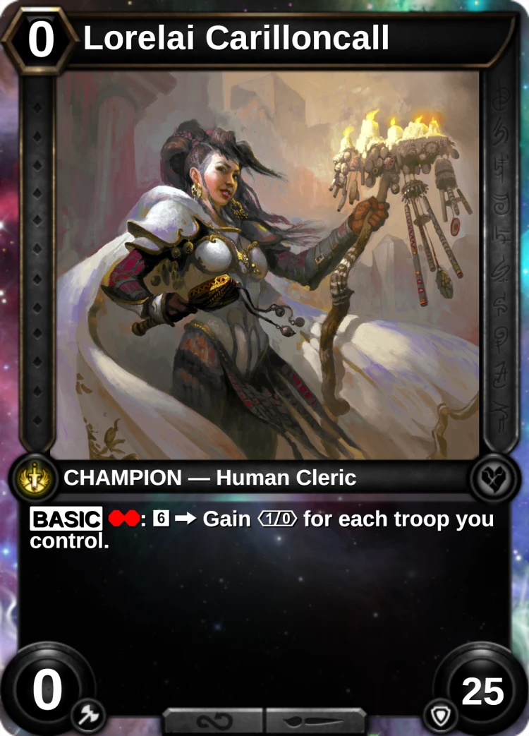 Lorelai Carilloncall: the champion
