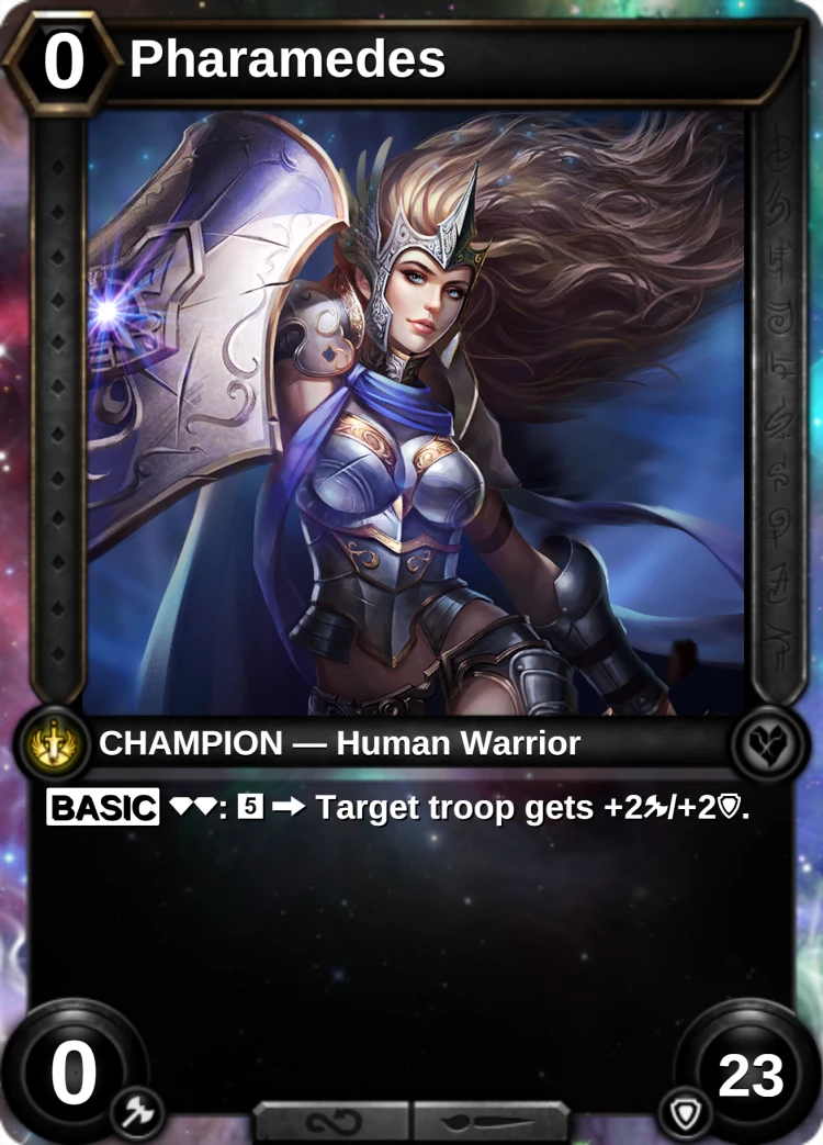 Pharamedes: the champion