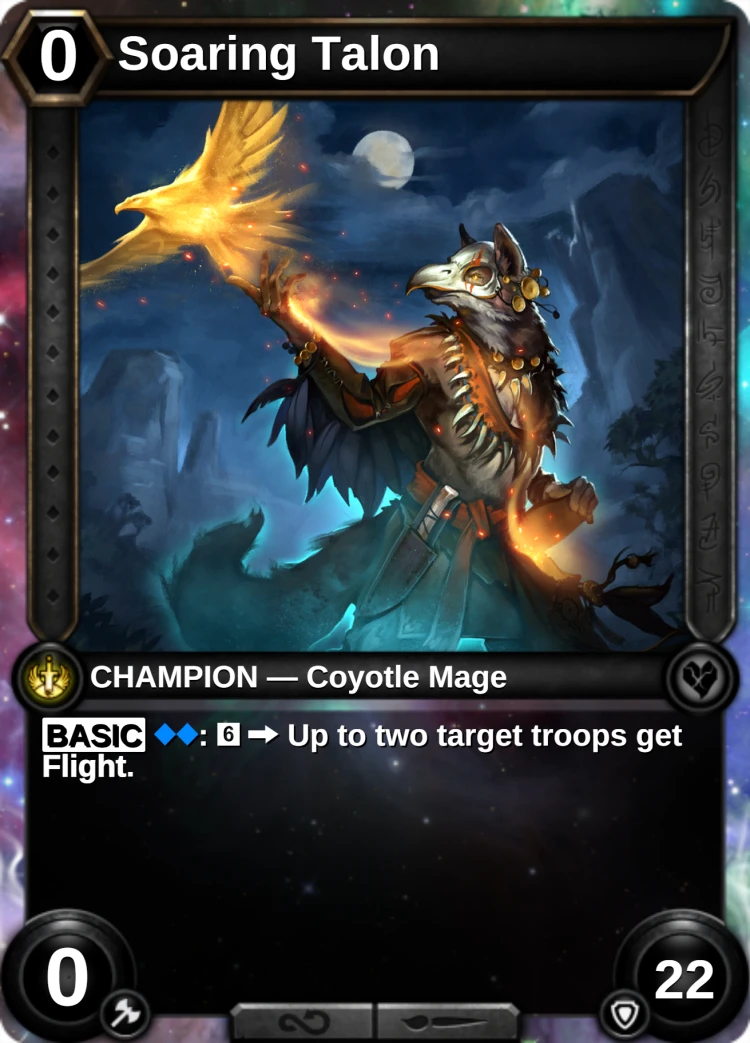 Soaring Talon: the champion