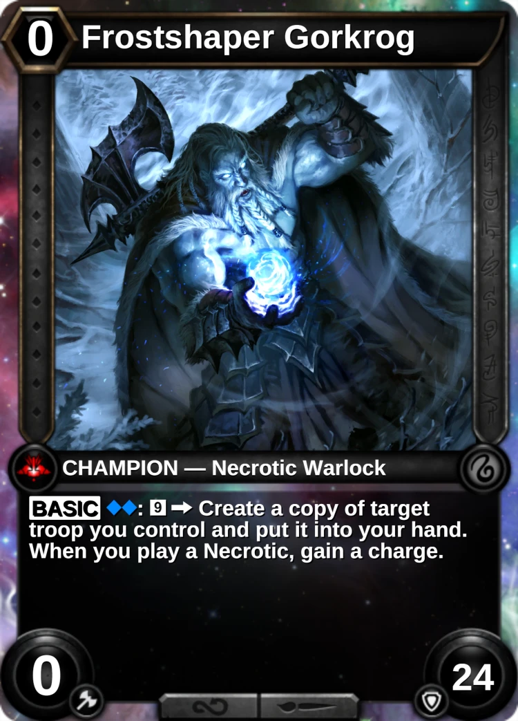 Frostshaper Gorkrog: the champion