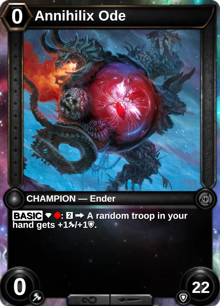 Annihilix Ode: the champion