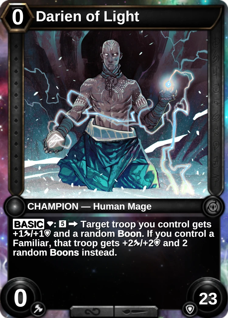 Darien of Light: the champion