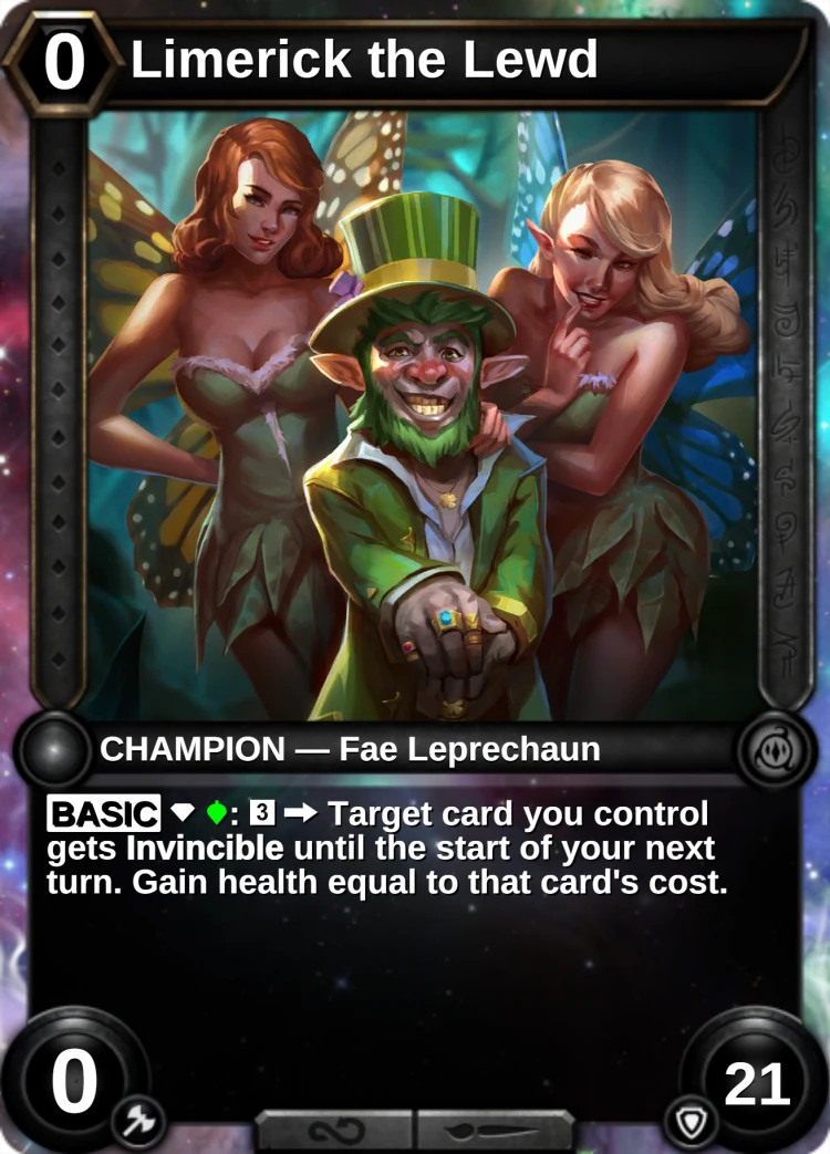 Limerick the Lewd: the champion