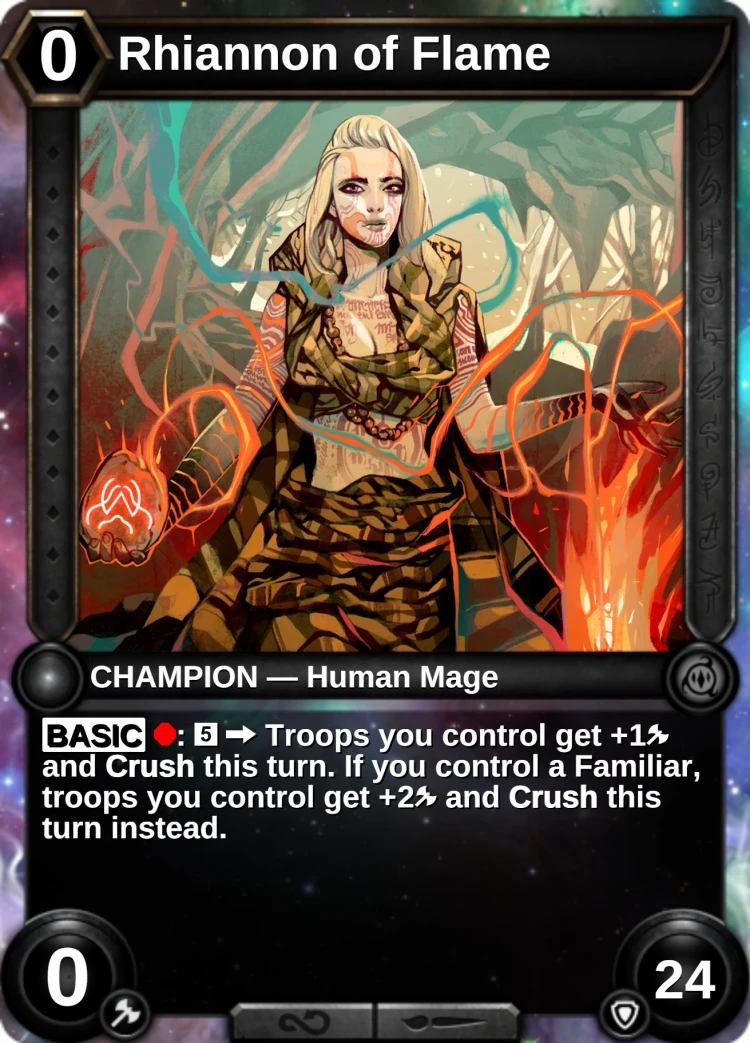 Rhiannon of Flame: the champion