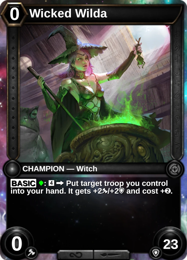 Wicked Wilda: the champion
