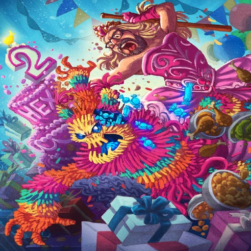 2 Year Anniversary Sleeve: the card back