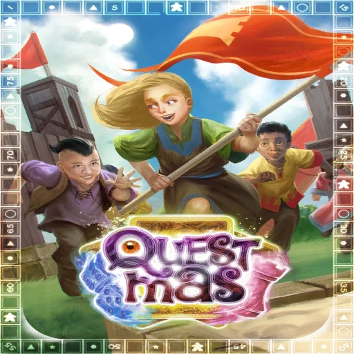 2017 Questmas Sleeve: the card back