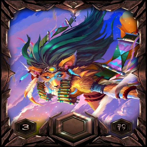 Bronze 2017 Season 3 Ladder Sleeve: the card back