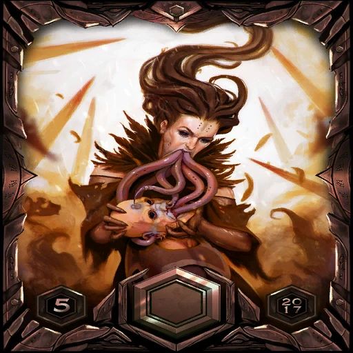 Bronze 2017 Season 5 Ladder Sleeve: the card back