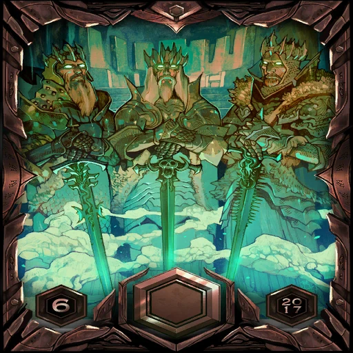 Bronze 2017 Season 6 Ladder Sleeve: the card back