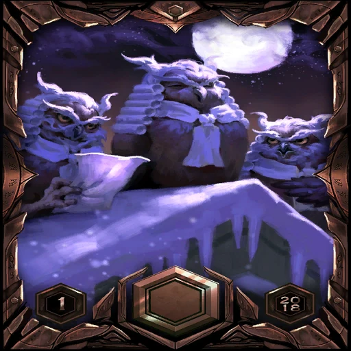 Bronze 2018 Season 1 Ladder Sleeve: the card back