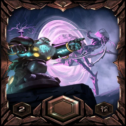 Bronze 2018 Season 2 Ladder Sleeve: the card back