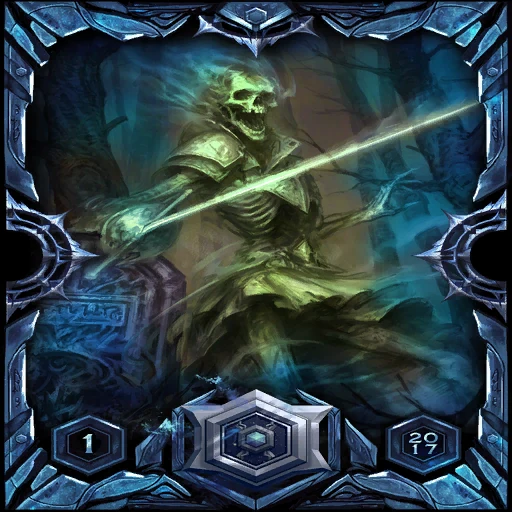 Cosmic 2017 Season 1 Ladder Sleeve: the card back