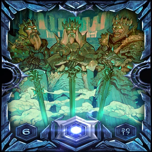Cosmic 2017 Season 6 Ladder Sleeve: the card back