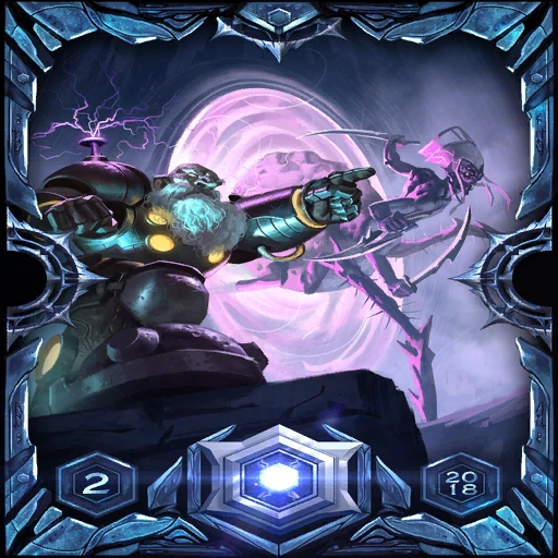 Cosmic 2018 Season 2 Ladder Sleeve: the card back