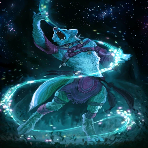 Cosmic Flashpaw Sleeve: the card back