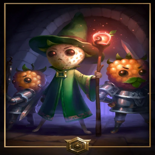 Gold 2018 Season 6 Ladder Sleeve: the card back