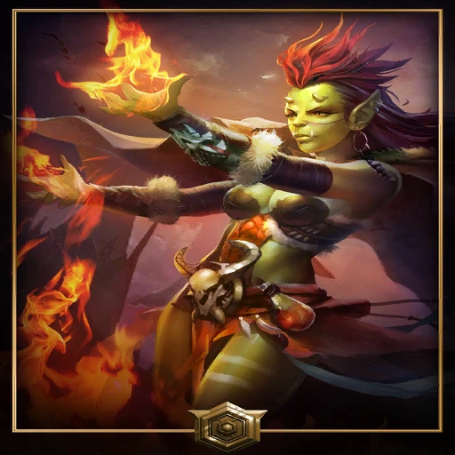 Gold 2019 Season 4 Ladder Sleeve: the card back