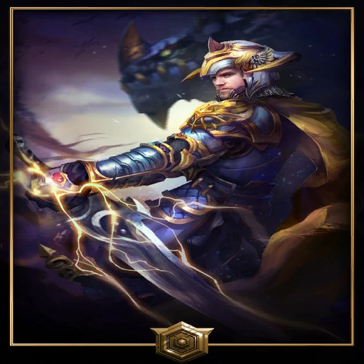 Gold 2019 Season 5 Ladder Sleeve: the card back