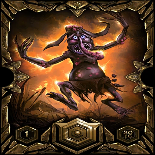 Gold Season 1 Ladder Sleeve: the card back