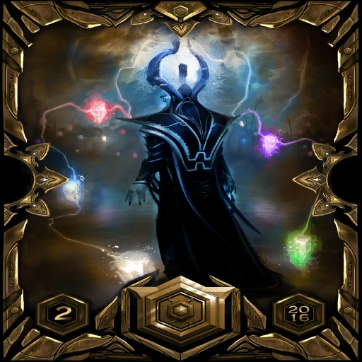 Gold Season 2 Ladder Sleeve: the card back