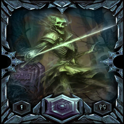 Platinum 2017 Season 1 Ladder Sleeve: the card back