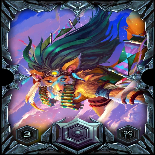 Platinum 2017 Season 3 Ladder Sleeve: the card back