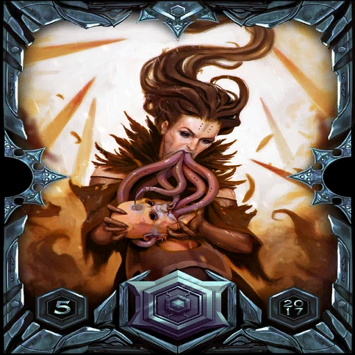 Platinum 2017 Season 5 Ladder Sleeve: the card back