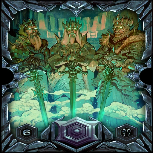 Platinum 2017 Season 6 Ladder Sleeve: the card back