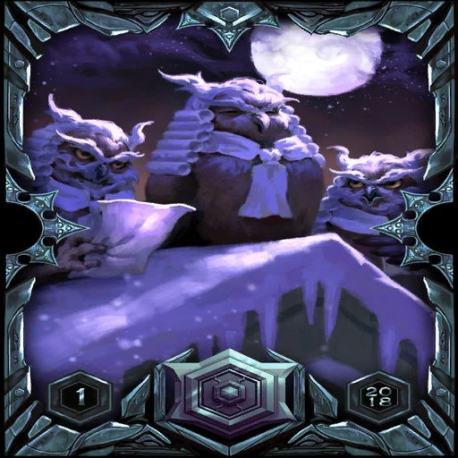 Platinum 2018 Season 1 Ladder Sleeve: the card back