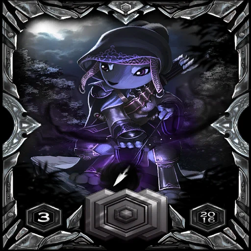 Silver 2016 Season 3 Ladder Sleeve: the card back