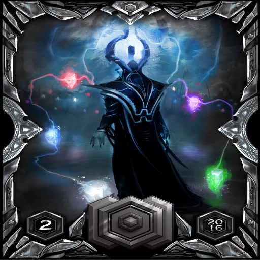 Silver Season 2 Ladder Sleeve: the card back