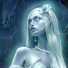 Mathilda in White, upgraded: as the game drew it